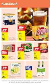 Promos Heineken dans le catalogue "Carrefour market" de Carrefour Market Heineken en promo dans le catalogue Carrefour Market à la page 48