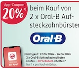 Oral b im Rossmann Prospekt 20 % Rabatt im aktuellen Rossmann Prospekt