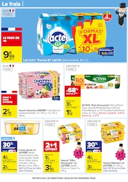 Offre Activia dans le catalogue Carrefour du moment à la page 43