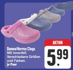 Damen/Herren Clogs Angebote bei EDEKA Jena für 5,99 €