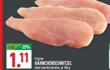Aktuelle Huhn Angebote bei Marktkauf in Wuppertal Aktuelles Frische Hähnchenschnitzel Angebot bei Marktkauf in Wuppertal ab 1,11 €