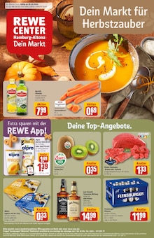 REWE Prospekt "Dein Markt" mit  Seiten (Hamburg)