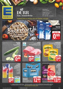 EDEKA Prospekt Wir lieben Lebensmittel! mit  Seiten in Großrinderfeld und Umgebung