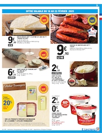 Offre Saucisse dans le catalogue E.Leclerc du moment à la page 5