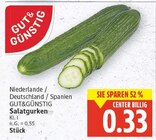 Salatgurken bei E center im Prospekt "" für 0,33 €