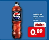 Cola im Angebot bei combi in Lingen Cola Angebote von Pepsi bei combi Lingen für 0,89 €