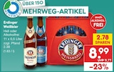 Weißbier Hell Angebote von Erdinger bei Netto Marken-Discount Warendorf für 8,99 €