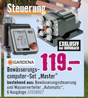 Hornbach Berlin - Bewässerungscomputer-Set „Master“ Angebot im Prospekt Bewässerungscomputer-Set „Master“ bei Hornbach im Berlin Prospekt für 119,00 €