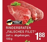 Aktuelles Rinderbraten Falsches Filet Angebot bei E center in Düsseldorf ab 1,88 €