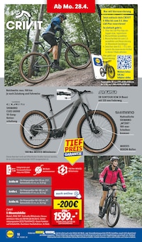 Fahrrad im Lidl Prospekt "LIDL LOHNT SICH" mit 61 Seiten (Mönchengladbach)