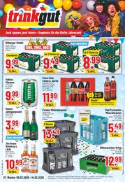Aktueller Trinkgut Getränkemärkte Prospekt für Hambühren: Aktuelle Angebote mit 18 Seiten, 09.02.2026 - 14.02.2026