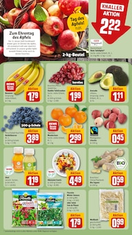 Bananen im REWE Prospekt "Dein Markt" mit 20 Seiten (Mannheim)