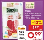 Bacon von Ein Herz für Erzeuger für 0,99 € bei Netto Marken-Discount im Angebot Bacon von Ein Herz für Erzeuger im aktuellen Netto Marken-Discount Prospekt