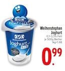 Joghurt im EDEKA Prospekt Joghurt von Weihenstephan im aktuellen EDEKA Prospekt für 0,99 €