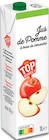 Jus à base de concentré de pomme - TOP BUDGET en promo à 0,79 € chez Intermarché Super Jus à base de concentré de pomme - TOP BUDGET dans le catalogue Intermarché Super