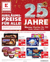 Kaufland Prospekt für Osthofen: "Aktuelle Angebote", 52 Seiten, 19.09.2024 - 25.09.2024