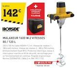 Promo Malaxeur 1600 W 2 Vitesses 80 / 120 L à 142,00 € dans le catalogue Tout Faire à Labruguière