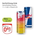 Energy Drink im Angebot bei GLOBUS in Jena Energy Drink Angebote von Red Bull bei GLOBUS Jena für 0,85 €