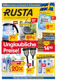 Rusta Prospekt "Willkommen zu Hause in Schweden!" für Dessau-Roßlau, 16 Seiten, 15.03.2025 - 21.03.2025