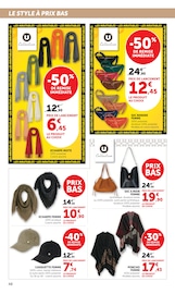 Promos Sac À Main dans le catalogue "LES 20 JOURS PLUS" de Hyper U Sac À Main en promo dans le catalogue Hyper U à la page 48