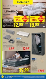Lidl Bettdecke im Prospekt 