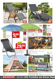 Hollywoodschaukel Angebot im aktuellen BAUHAUS Prospekt auf Seite 8