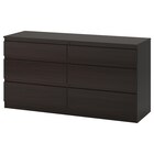 Kommode mit 6 Schubladen schwarzbraun von KULLEN im aktuellen IKEA Prospekt für 79,00 €