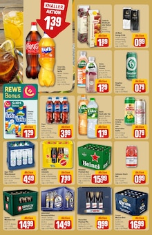 Coca Cola im REWE Prospekt "Dein Markt" mit 32 Seiten (Ettlingen)