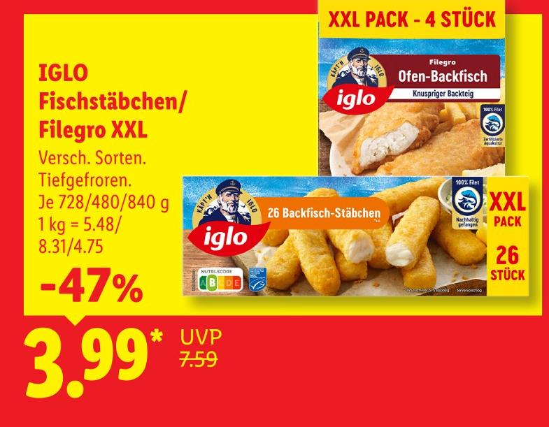 Fischstäbchen XXL