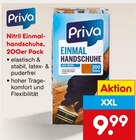 Nitril Einmalhandschuhe von Priva für 9,99 € bei Netto Marken-Discount im Angebot Nitril Einmalhandschuhe von Priva im aktuellen Netto Marken-Discount Prospekt
