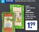 Veggie-Würstchen von MYVAY/MEIN VEGGIE TAG im aktuellen ALDI SÜD Prospekt