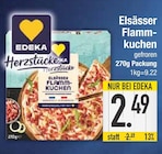 Elsässer Flammkuchen im EDEKA Prospekt Elsässer Flammkuchen von EDEKA Herzstücke im aktuellen EDEKA Prospekt für 2,49 €