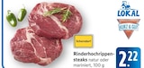 Rinderhochrippensteaks bei E center im Filderstadt Prospekt für 2,22 €