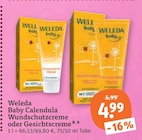 Baby Calendula Wundschutzcreme von Weleda im aktuellen tegut Prospekt für 4,99 €