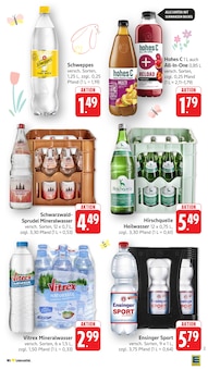 Getränke im EDEKA Prospekt "Aktuelle Angebote" mit 60 Seiten (Freiburg (Breisgau))