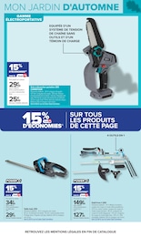 Prix et réduction Taille-Haie dans le prospectus Carrefour en cours Offre Taille-Haie dans le catalogue Carrefour du moment à la page 12