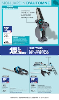 Promotion Tondeuse Électrique dans le prospectus Carrefour, valable du 29/09/2026 au 12/10/2026 Promo Tondeuse Électrique dans le catalogue Carrefour du moment à la page 12