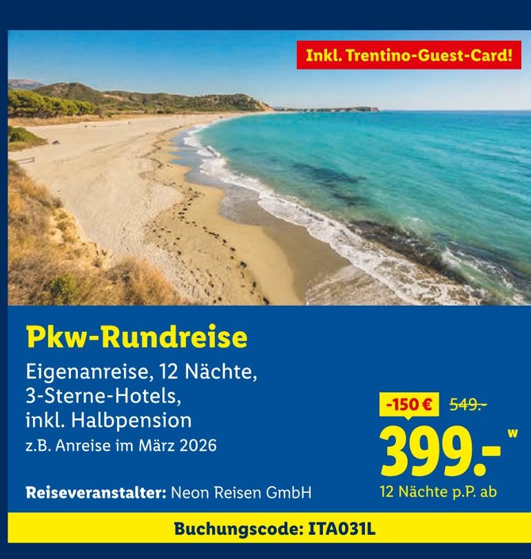 Pkw-Rundreise