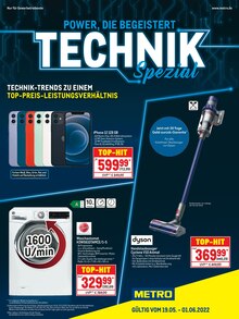 Aktueller Metro Prospekt Metro Prospekt "Technik-Spezial" mit 24 Seiten
