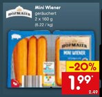 Mini Wiener Angebote bei Netto Marken-Discount Ulm für 1,99 €