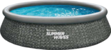 Pool-Set 'Dark Herringbone' Angebote von Summer Waves bei Globus-Baumarkt Marl für 88,00 €