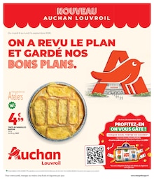 Catalogue de la semaine "ON A REVU LE PLAN ET GARDÉ NOS BONS PLANS." avec 1 pages, valide du 08/09/2026 au 14/09/2026 pour Louvroil et alentours Prospectus de la semaine "ON A REVU LE PLAN ET GARDÉ NOS BONS PLANS." avec 1 pages, valide du 08/09/2026 au 14/09/2026 pour Louvroil et alentours