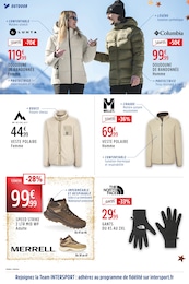 Offre Doudoune Femme dans le catalogue Intersport du moment à la page 22