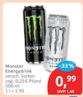 Aktuelles Energydrink Angebot bei budni in Lüneburg ab 0,99 €