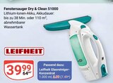 Fenstersauger Dry & Clean 51000 im Angebot bei GLOBUS in Gera Fenstersauger Dry & Clean 51000 Angebote von Leifheit bei GLOBUS Gera für 3,99 €