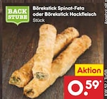 Börekstick Spinat-Feta bei Netto Marken-Discount im Vilshofen Prospekt für 0,59 €