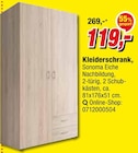 Kleiderschrank Angebote bei Opti-Megastore Waiblingen für 119,00 €