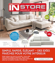 Catalogue Möbel Martin à Folpersviller, avec 8 pages Prospectus Möbel Martin à Folpersviller: "IN STORE", 8} pages, 24/07/2025 - 17/08/2025
