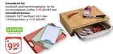 Schneidbrett-Set im Angebot bei GLOBUS in Oberhausen Schneidbrett-Set Angebote von KESPER bei GLOBUS Oberhausen für 9,99 €