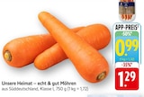 Möhren bei EDEKA im Aschaffenburg Prospekt für 0,99 €